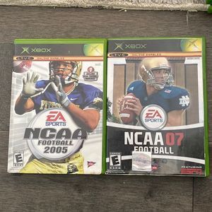 Bundle 6 Xbox Football games Madden ESPN NCAA